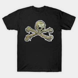 Zombie Skull 'n' Crossbones T-Shirt